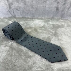 Richel de luxe 100% Silk Neck Tie 3.25" x 58" Blue Purple Diamond Circle Print